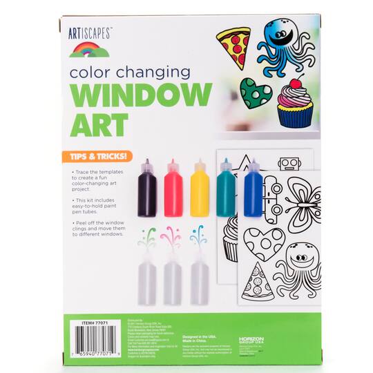 The Artiscapes Color Changing Window Art Kit At Michaels Artiscapes Color Changing Window Art Kit